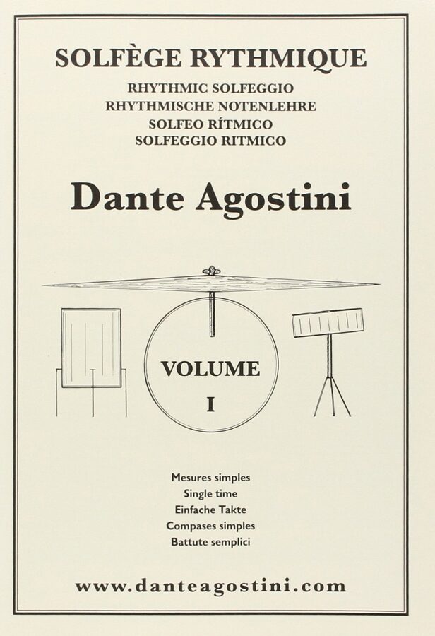 Solfège Rythmique Dante Agostini volume 1