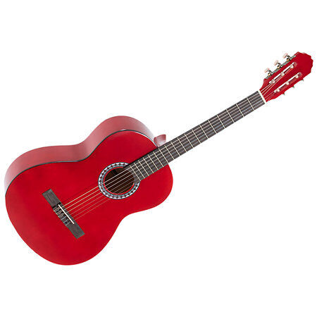 GEWA PURE Guitare Classique 3/4 Rouge Transparent