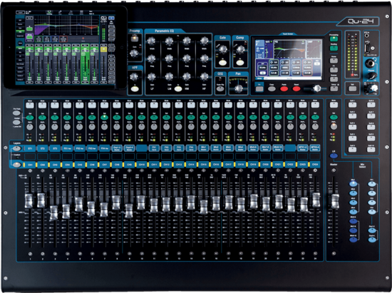 Allen & Heath QU24 chrome édition