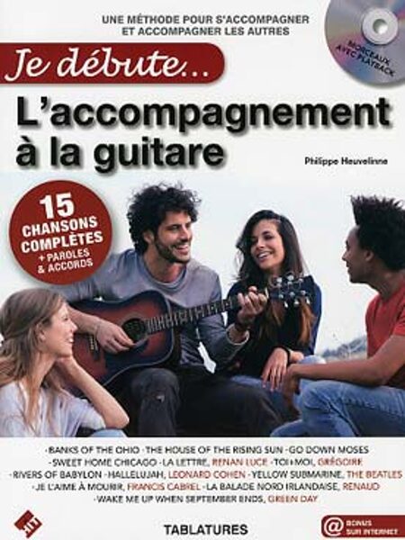 Je débute l'accompagnement à la guitare