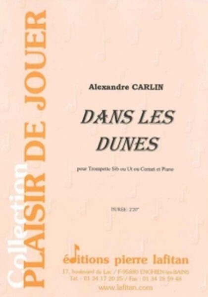 Dans les dunes Alexandre Carlin Trompette/Piano