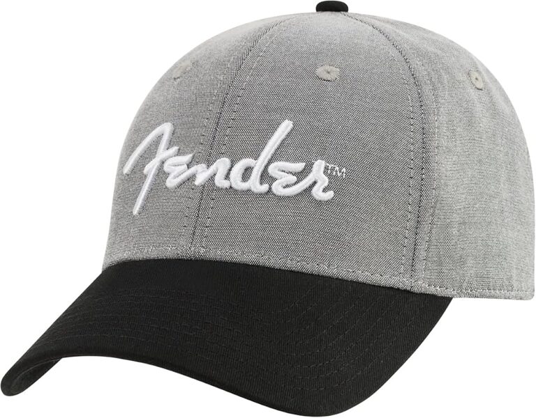 Fender "Hipster Dad Casquette - Taille Unique - Couleur: Blanc/Vert 9190121000