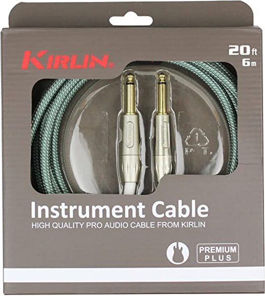KIRLIN Instrument câble 6M