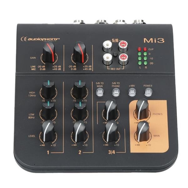 Audiophony Mi3 Compact Mixer