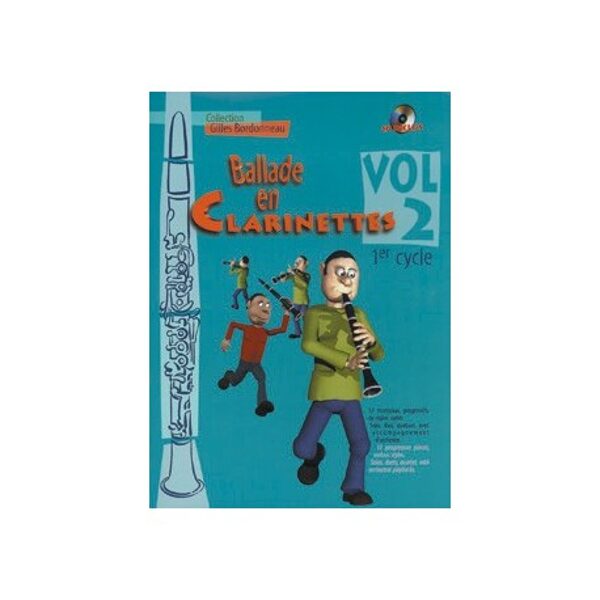 Ballade en clarinette volume 2 1er cycle
