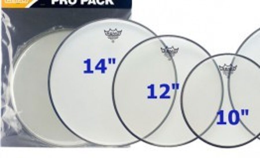 REMO Ambassador Clear 10" 12" 14"