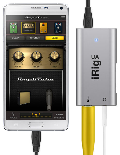 Interface guitare pour Android iRig UA
