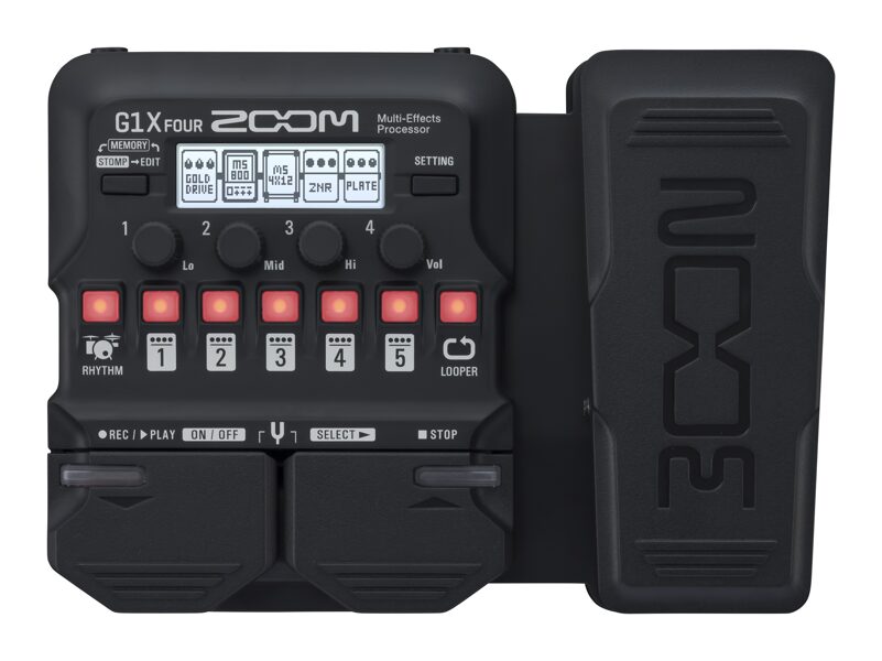 Pédalier multi-effets Zoom G1X-four
